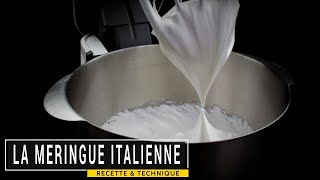 La meringue italienne recette et technique [upl. by Sukcirdor]