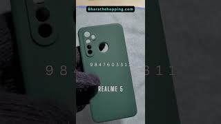 Realme 5 Silicone back cover bharathshoppingcom [upl. by Tommi]