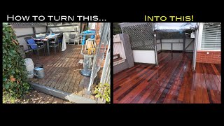 How to build deck and install Kwila deck boards [upl. by Nybor763]