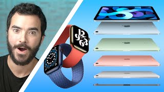 Apple Watch Serie 6 SE iPad 8 iPad Air 4 y Más Resumen Evento Apple [upl. by Kendal]