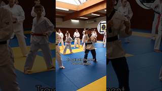 Travail relâchement de la hanche attrainingfit tkd taekwondo shorts sports karate poomsae [upl. by Mapes]