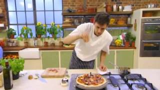 Prosciutto amp Scamorza Pizza  Market Kitchen [upl. by Enoed]