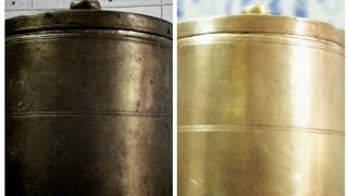 பித்தளை பாத்திரங்கள் ஜொலிக்க வேண்டுமா BRASS POOJA MATERIALS CLEANING TIPS  HOW TO CLEAN BRONZE [upl. by Nauwaj]