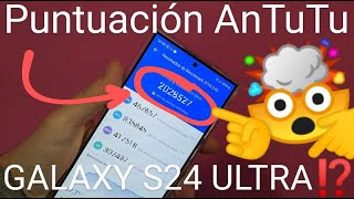 📱🚀 SAMSUNG GALAXY S24 ULTRA AnTuTu SCORE NO PODRÁS CREERLO 🤯❗❕ [upl. by Franklin]