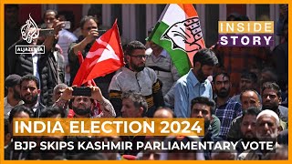 Why isnt the BJP fielding a candidate in Indianadministered Kashmir  Inside Story [upl. by Annetta]