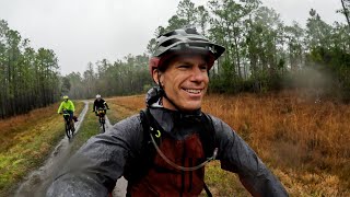 A Downpour in the SwampBikepacking FloridaEp 2 [upl. by Akcirehs]