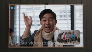 Google Duo  Make video calls from Samsung Smart TV [upl. by Eiggam]