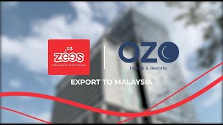 Zees Mattress Exports to Malaysia OZO Hotel [upl. by Gorton]