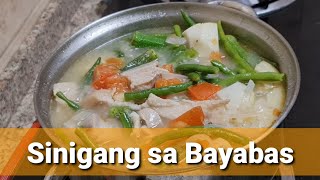 Sinigang na Baboy sa Bayabas recipe [upl. by Yecak]