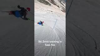 Ski Zenit training in Saas Fee [upl. by Enneillij]