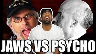 REACTION  Steven Spielberg vs Alfred Hitchcock Epic Rap Battles of History amp Behind the Scenes [upl. by Enidualc]