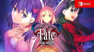 Fate Stay Night Remastered Nintendo Switch Gameplay [upl. by Eycal285]