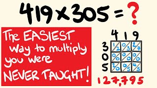 The Easiest way to Multiply Math Trick [upl. by Ojaras473]