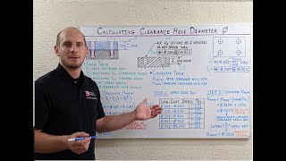 How to Calculate Clearance Hole Diameter w GDampT Positional Tolerance [upl. by Hans]