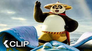 Po Fights Giant Manta Ray Scene  KUNG FU PANDA 4 2024 [upl. by Minny84]