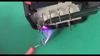 12vdc to High Voltage using Flyback Transformer [upl. by Emirej]