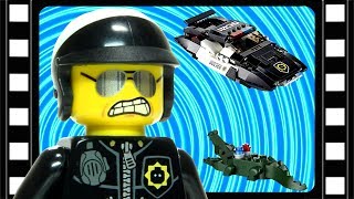 Animated LEGO Movie Bad Cops Pursuit 70802 Flash Speed Build  BrickQueen [upl. by Tronna279]