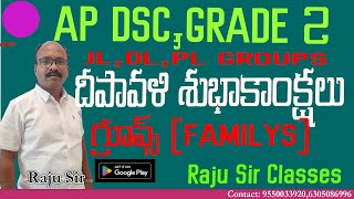 AP DSC PHYSICAL SCIENCE  GRADE 2 ANALYST  JL DLPL GROUPS  FAMILYS దీపావళి శుభాకాంక్షలు [upl. by Ainekahs255]