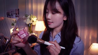 ASMR Makeup Artist Does Celebrity Makeup for Photo shoot 📸 [upl. by Akienom908]