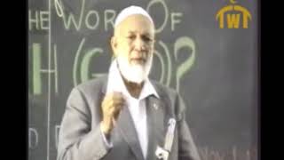 Bible vs torah zabur injeel EXPLAINED BY AHMED DEEDAT [upl. by Rudy666]