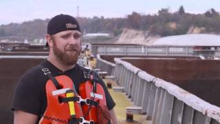 A Day in the Life of a Towboat Crew [upl. by Poppo736]