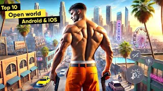 Top 10 OPEN WORLD GAMES for ANDROID  Best New Open World Games for Android amp iOS 2024 [upl. by Yentihw822]