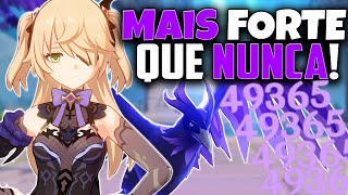 FISCHL F2P FICOU Mais QUEBRADA Em FONTAINE INSANA DEMAIS MELHOR Guia  Build F2P GENSHIN IMPACT [upl. by Ateuqram972]