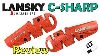 Lansky CSharp Review  A Portable Handheld Sharpener [upl. by Toomin652]