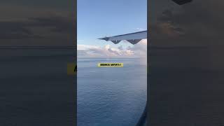 Maamigili Airport Maldives🇲🇻 landing oceanview maldives newvideo viralshorts shortsyoutube [upl. by Sparky]