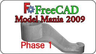 Model Mania 2009 in FreeCAD Phase 1 Sweep on 2 Rails alternative in FreeCAD [upl. by Arimahs808]