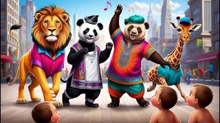 Animal Dance Party Song  Nursery Rhymes and Kids Song  TheMoonTv [upl. by Pancho]