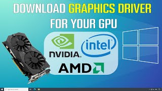 How to Download ANY Graphics Driver AMD Intel Nvidia [upl. by Adara]