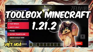 TOOLBOX MINECRAFT PE 1212 VIỆT HÓA  FIX VÔ HẠN THỜI GIAN  MỞ KHÓA PREMIUM [upl. by Nanice710]