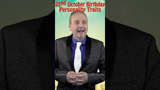 October 22nd Birthday Personality Traits shortsvideo birthdayastrology [upl. by Nilre]