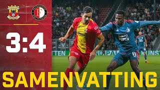 Samenvatting Go Ahead Eagles  Feyenoord 20222023 [upl. by Bordy]