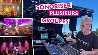 Comment sonoriser un concert avec plusieurs groupes  Allen amp Heath SQ5 en français [upl. by Campball81]