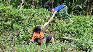 Home Garden  Harvest Water Spinach To Sell At The Countryside Market  Green Forest Life [upl. by Singband]