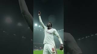 THAT GOAL CELEBRATION 😍 MILAN  ROMA shorts [upl. by Ozen340]