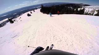 Riding Whitefish Mountain [upl. by Thurlough]