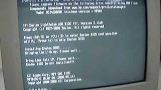 ArchLinux Booting from HP Proliant DL380 G5 [upl. by Tterraj]