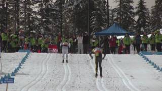 Nordic Skiing Technique  Double Poling [upl. by Asserac]