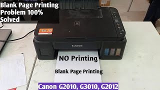 Canon G2010 not printing  Canon G2010 not printing black ink [upl. by Eceryt]