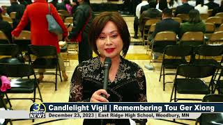 3HMONGTV LIVE  12232023  Candlelight vigil  Remembering our community champion Tou Ger Xiong [upl. by Lered]