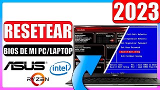 ✅Como resetear la bios de mi pc asus [upl. by Clywd649]