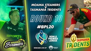 BPL20  Round 10  Moama Steamers vs Tasmania Tridents [upl. by Elicec]