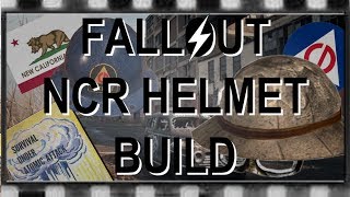 Fallout New Vegas NCR Trooper Helmet Tutorial [upl. by Aleyak]