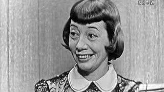 Whats My Line  Ive Got a Secret Panelists Imogene Coca Victor Borge panel Apr 1 1956 [upl. by Arres]