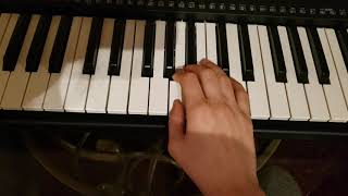 Ahmad Zahir Sultane Qalbam Afghan keyboard Tutorials [upl. by Marion]