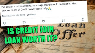 Is CreditJoin A Legitimate Lender Should You Accept Their Loan Offer You Got In Your Mail [upl. by Enreval]