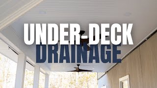 What is an UnderDeck Drainage System Is It Right for You [upl. by Margarette]